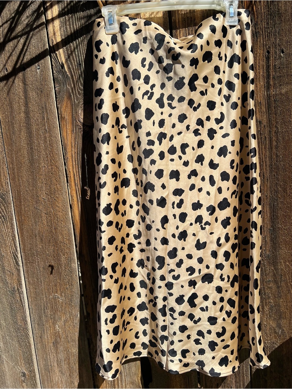 Leopard Print Skirt